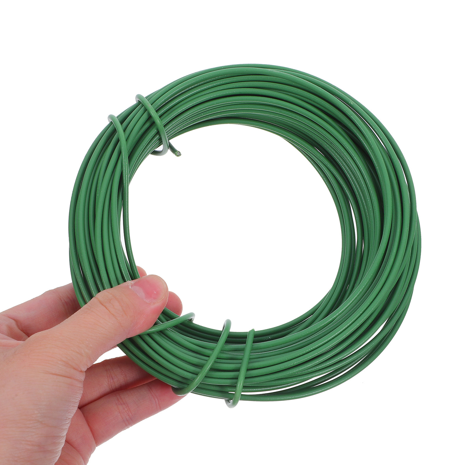Bonsai Vertical Garden - Smooth Green Plastic Coated Flexible Wire