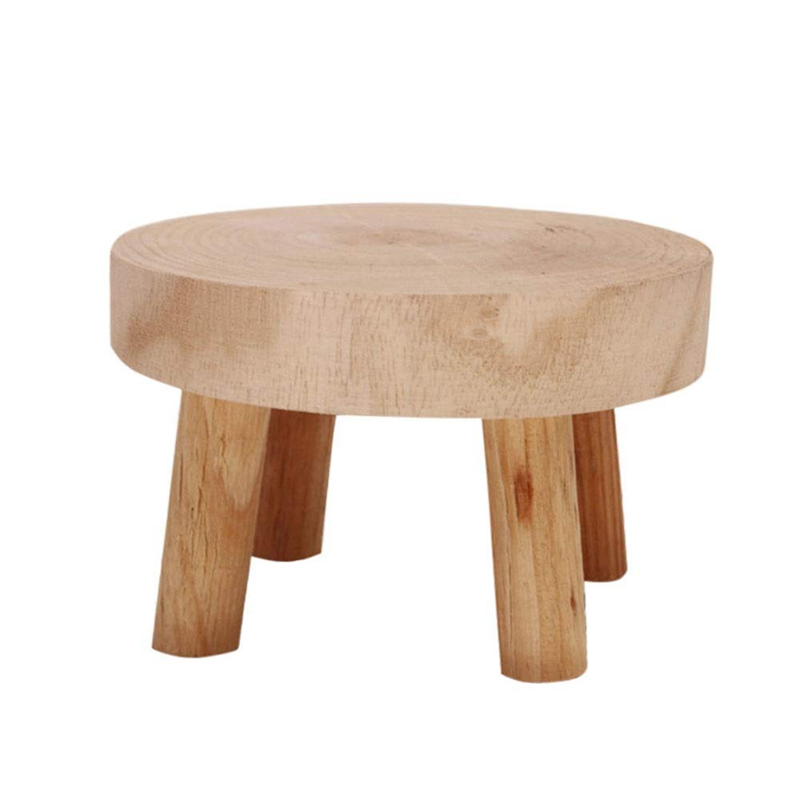 FBIL-Mini Wooden Stool Display - Up Bonsai Garden avaliação e preço