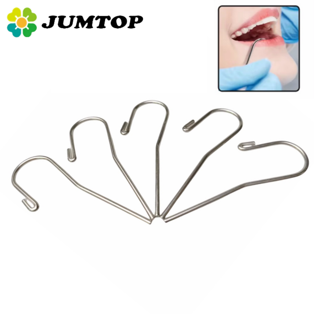 5Pcs/Pack Stainless Steel Dent - Root Hook Tool avaliação e preço