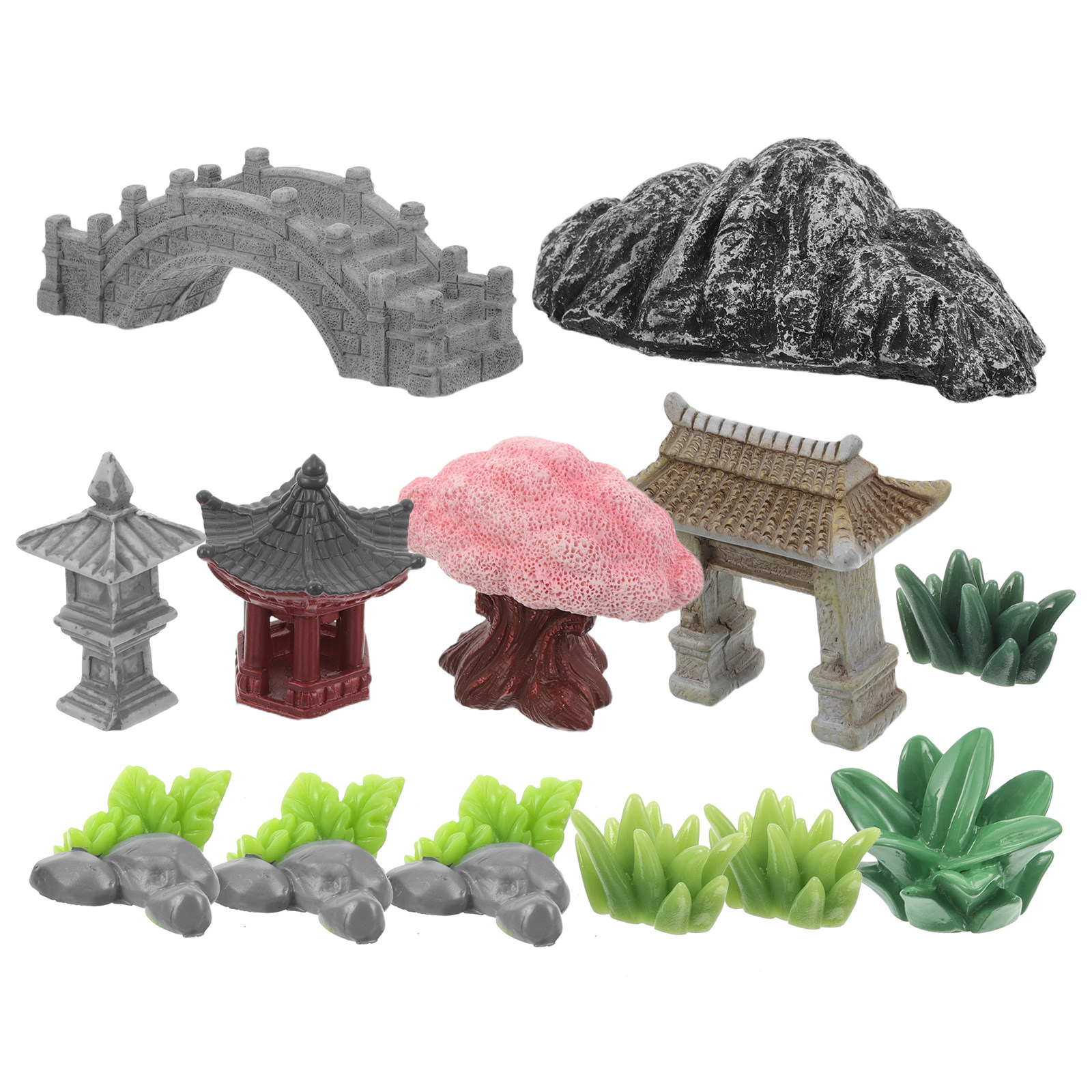 1Set Miniature Zen Garden Brid - Bonsai Zen Garden Set avaliação e preço