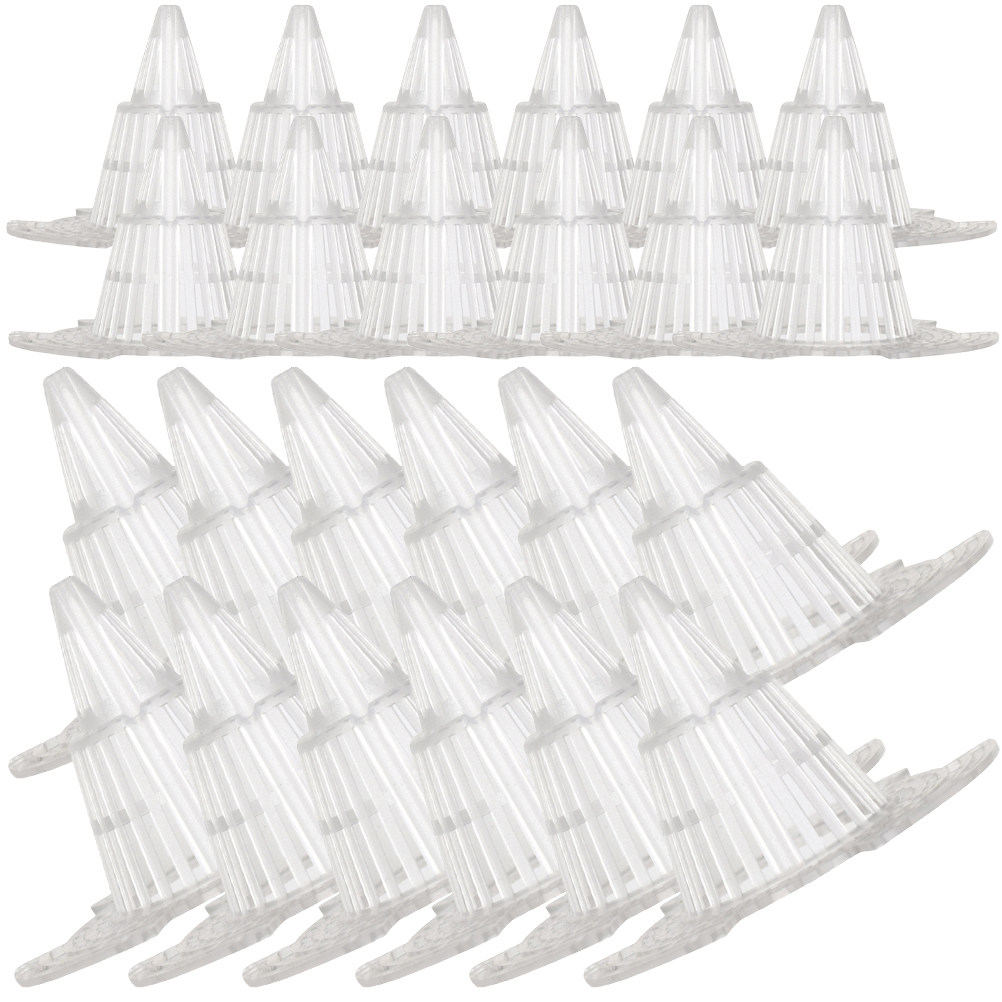 24Pcs Cone Plastic Flower Pot  - Us Bonsai Garden avaliação e preço