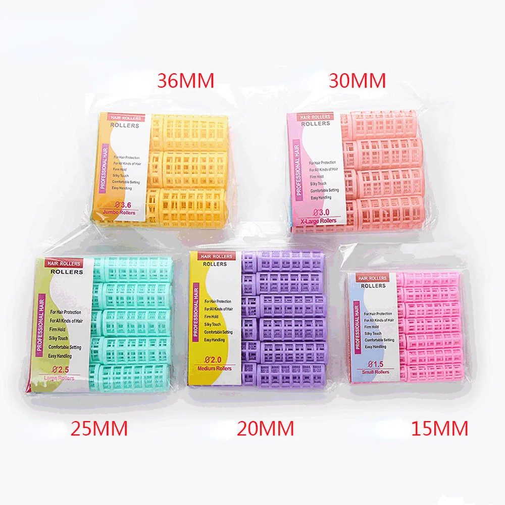 6/8/10/12/14Pcs Heatless Hair  - Root Hook Tool avaliação e preço