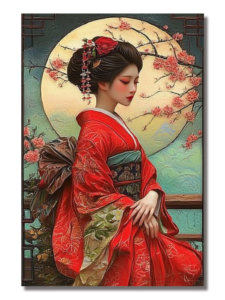 Vintage Japanese Style Samurai - Bonsai Vertical Garden avaliação e preço
