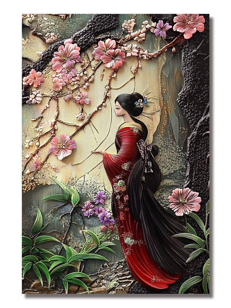 Vintage Japanese Style Samurai - Bonsai Vertical Garden avaliação e preço