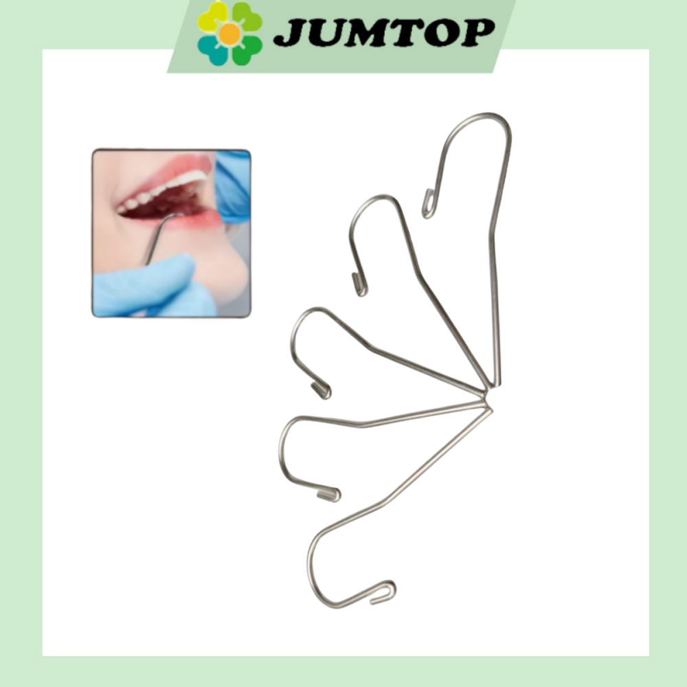 5PCS Stainless Steel Dental Li - Root Hook Tool avaliação e preço