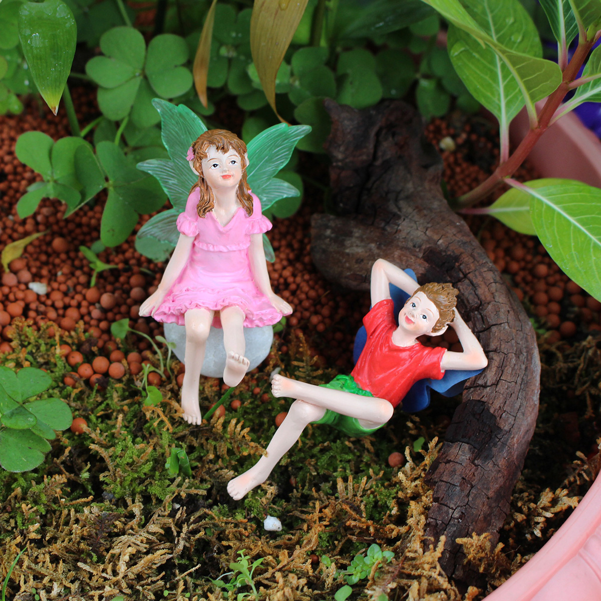 2pcs Couples Looking Up At The - Up Bonsai Garden avaliação e preço