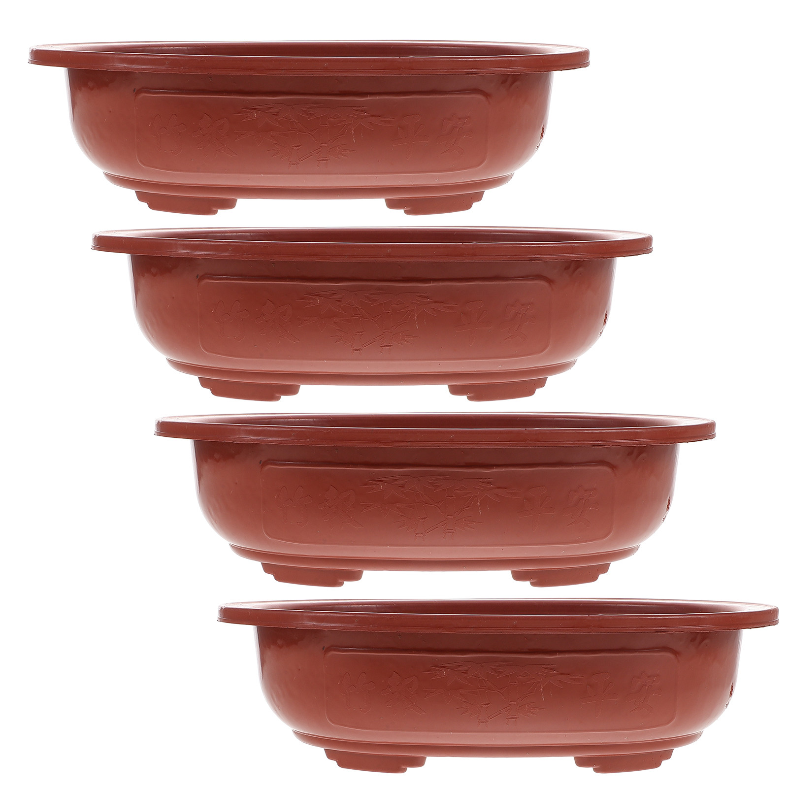 4Pcs Thickened Plastic Bonsai  - Bonsai Vertical Garden avaliação e preço