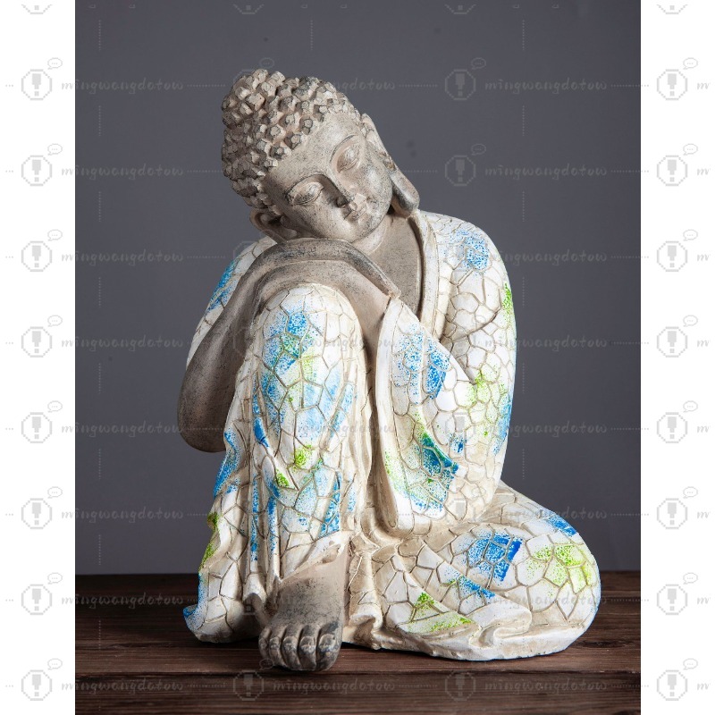 Mini Buddha Statue Ornament, N - Us Bonsai Garden avaliação e preço
