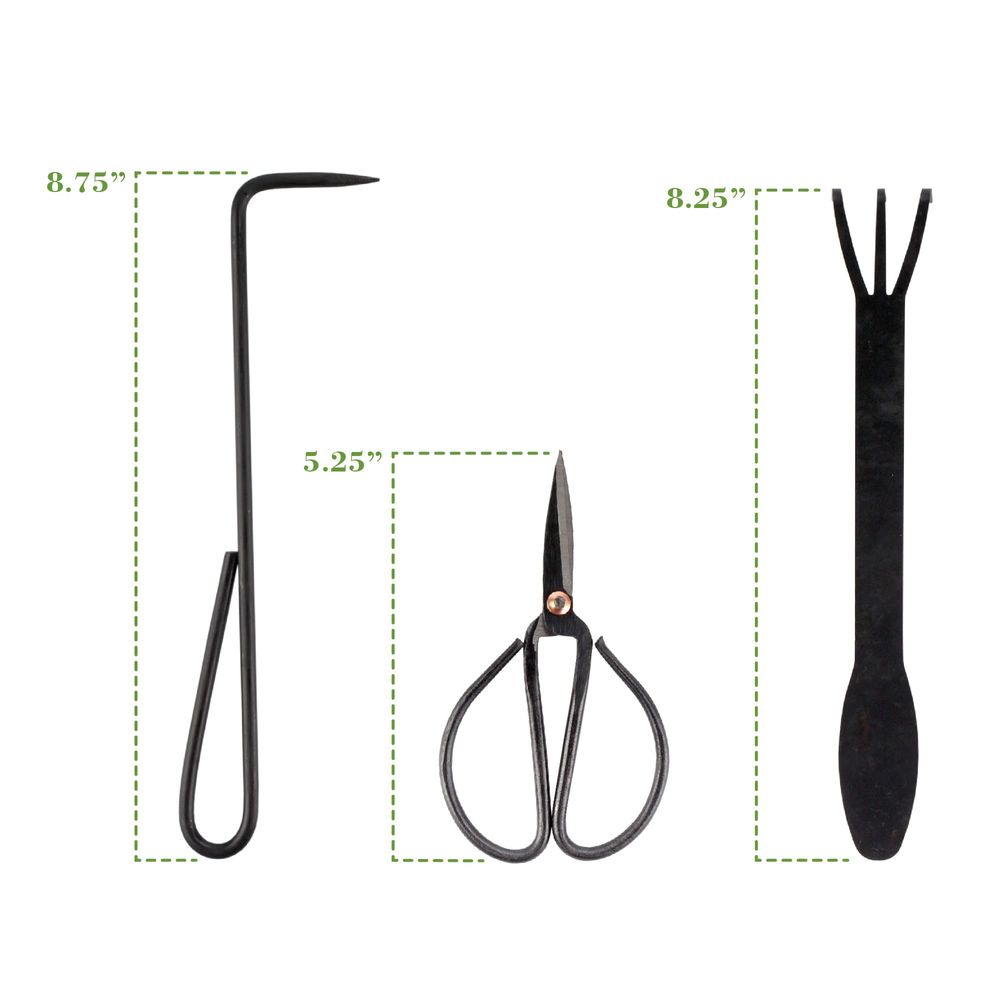 Bonsai Tool Kit 5pc Basic Care - Bonsai Tool Set avaliação e preço