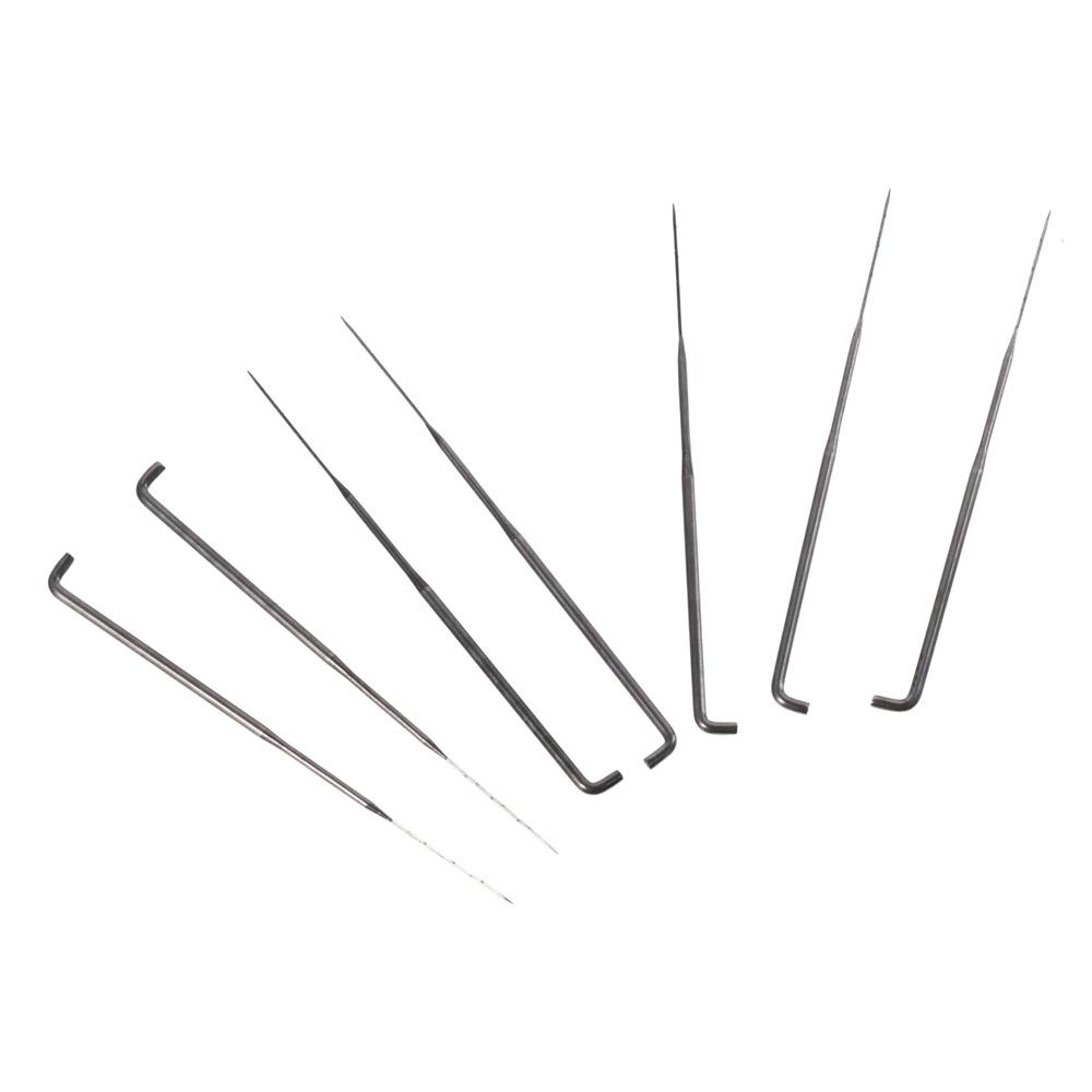 100Pcs Silver Felting Needles  - Root Hook Tool avaliação e preço