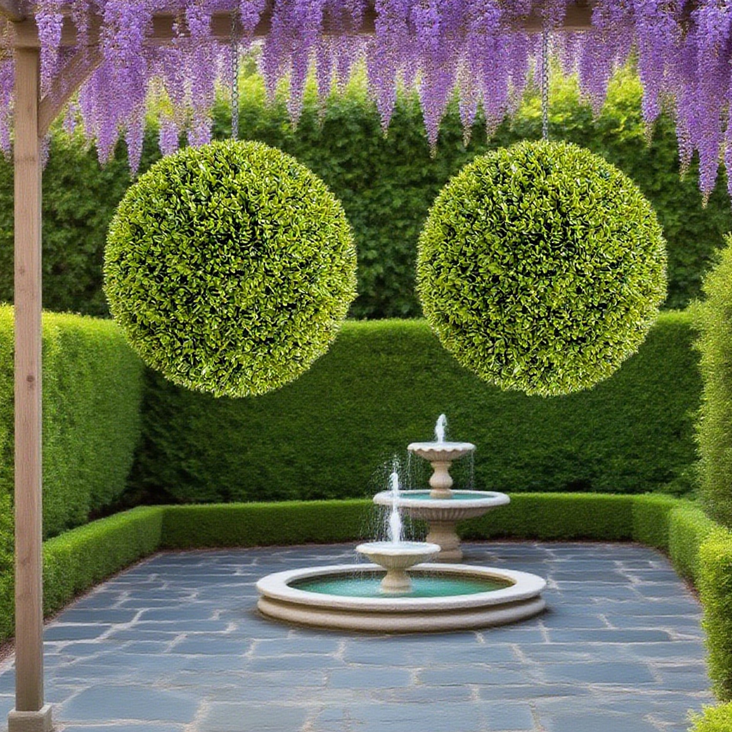 2pcs/4pcs Artificial Plant Top - Bonsai Garden Backyard avaliação e preço