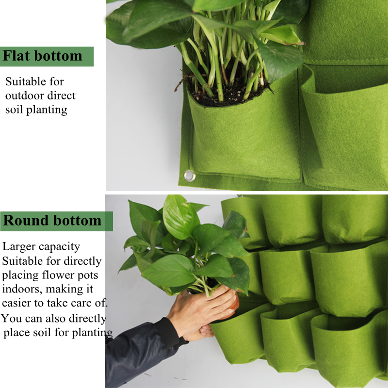 Green Wall Hanging Planting Ba - Bonsai Vertical Garden avaliação e preço