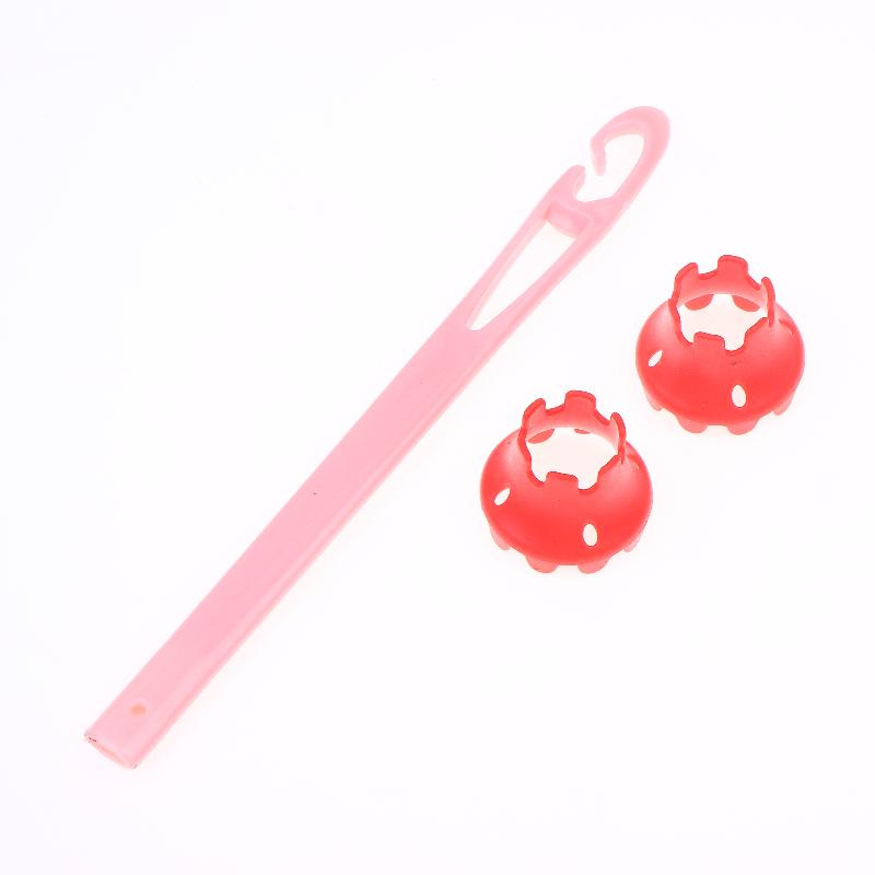 18/30Pcs Hair Root Perm Rods B - Root Hook Tool avaliação e preço