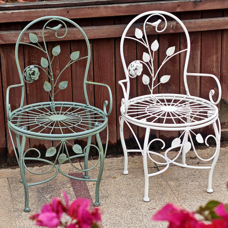 Iron Rose Flower Stand Stool V - Bonsai Vertical Garden avaliação e preço
