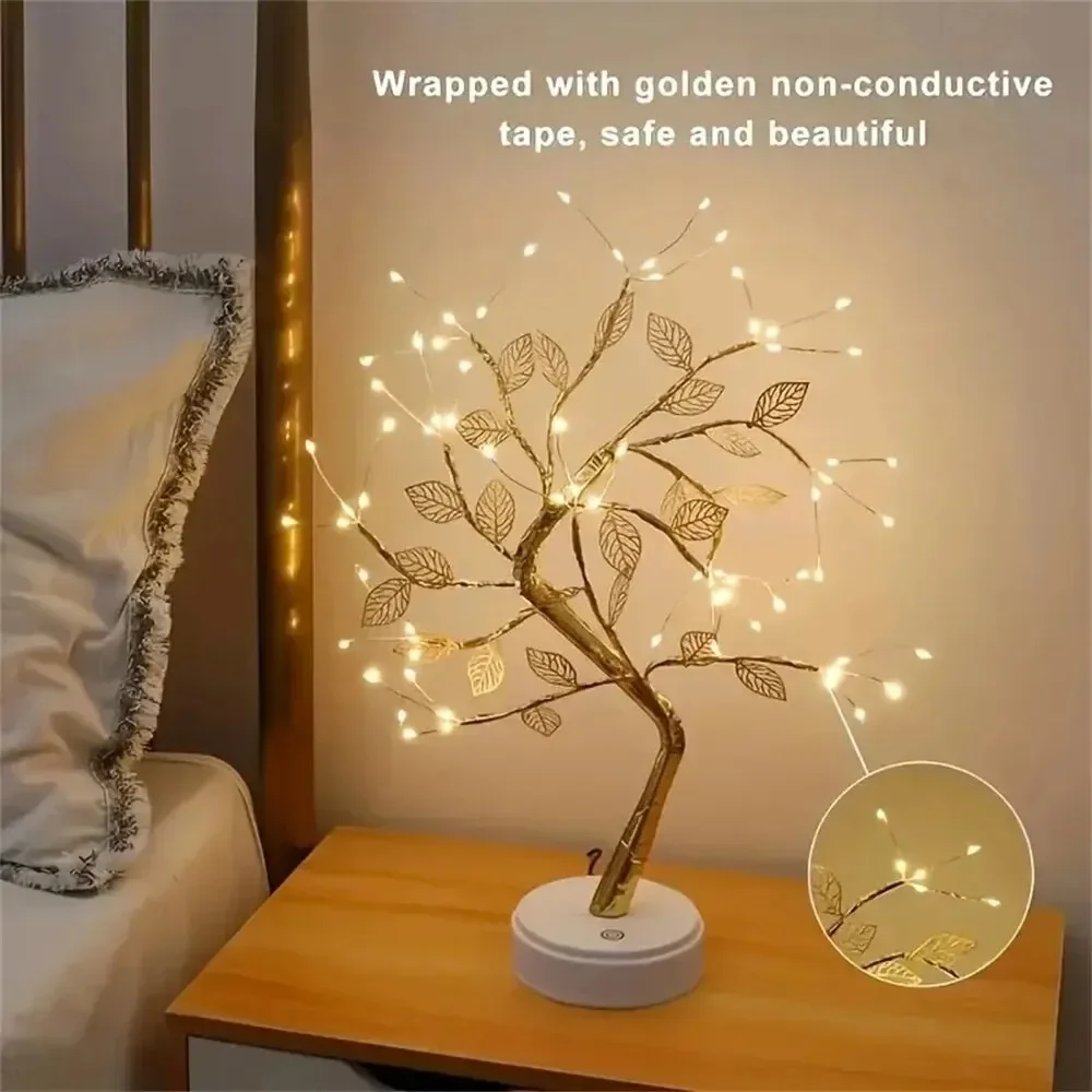 LED Tree Night Light Battery P - Up Bonsai Garden avaliação e preço