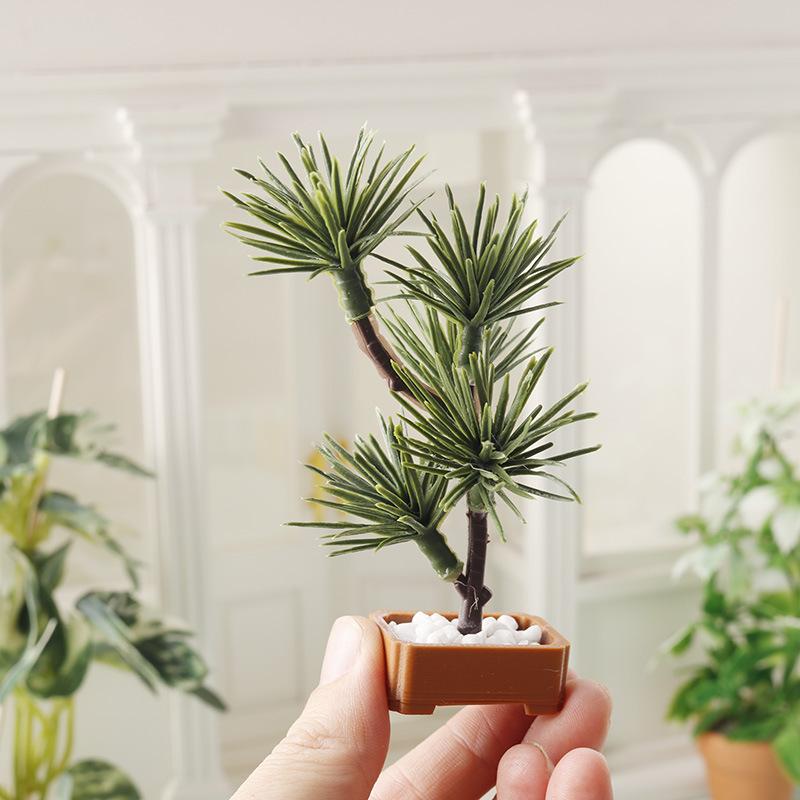 1Pcs 1/12 Dollhouse Simulation - Us Bonsai Garden avaliação e preço