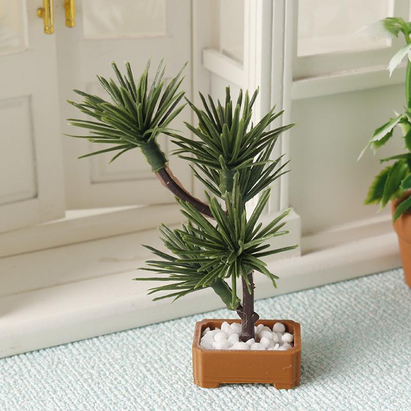 1Pcs 1/12 Dollhouse Simulation - Us Bonsai Garden avaliação e preço