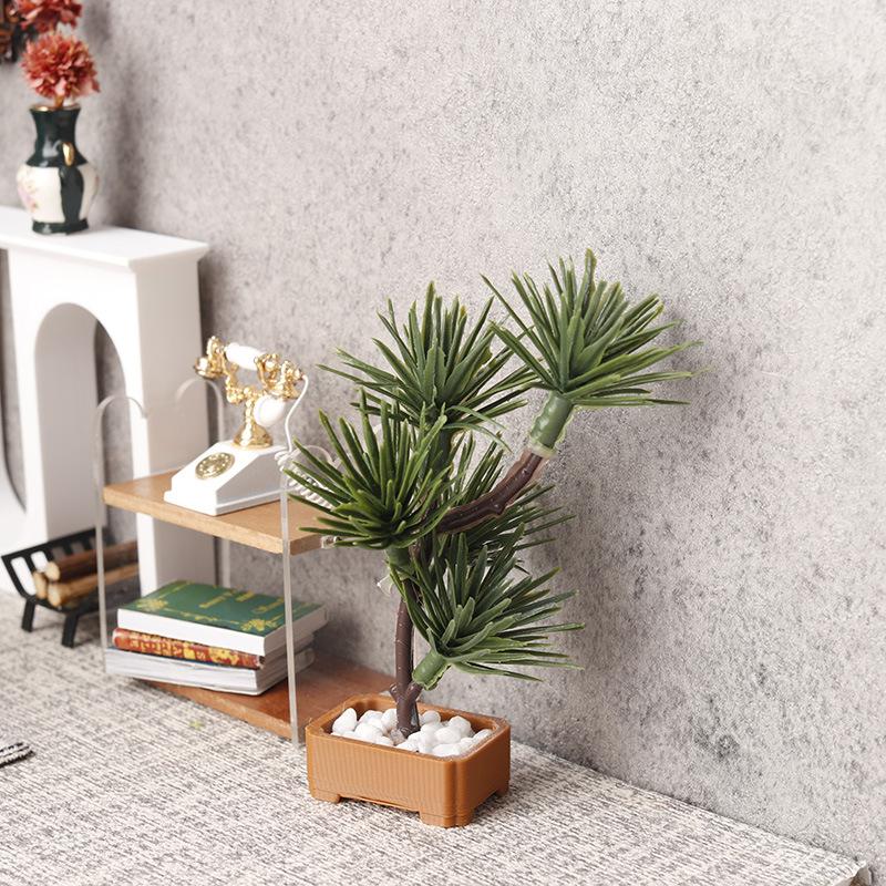 1Pcs 1/12 Dollhouse Simulation - Us Bonsai Garden avaliação e preço
