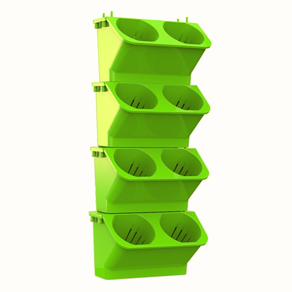 4 pcs Self Watering Flower Pot - Bonsai Vertical Garden avaliação e preço
