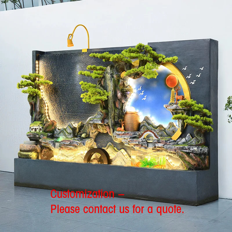 custom.Elegant Fountain Set Ya - Bonsai Zen Garden Set avaliação e preço