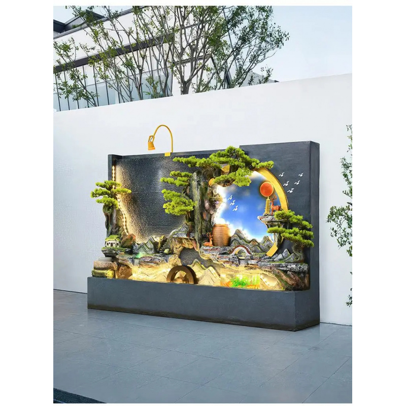 custom.Elegant Fountain Set Ya - Bonsai Zen Garden Set avaliação e preço