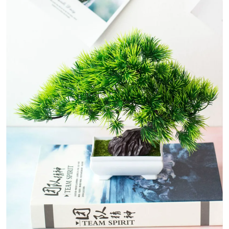 1pcs Artificial Green Plants B - Bonsai Garden Kit avaliação e preço