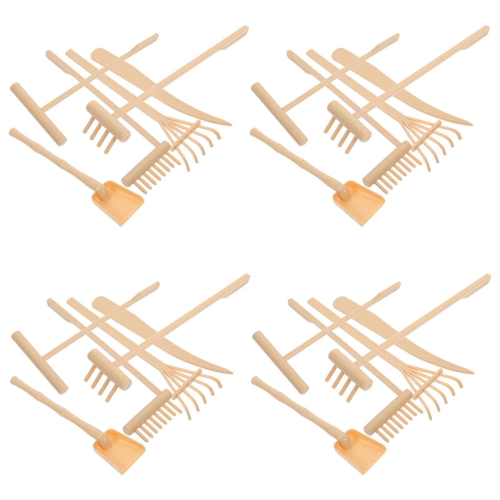 4 Sets Tools Hand Held Rake Mi - Bonsai Zen Garden Set avaliação e preço