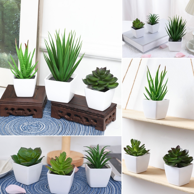 (A set of 3PCS) Simulated Mini - Bonsai Garden Kit avaliação e preço