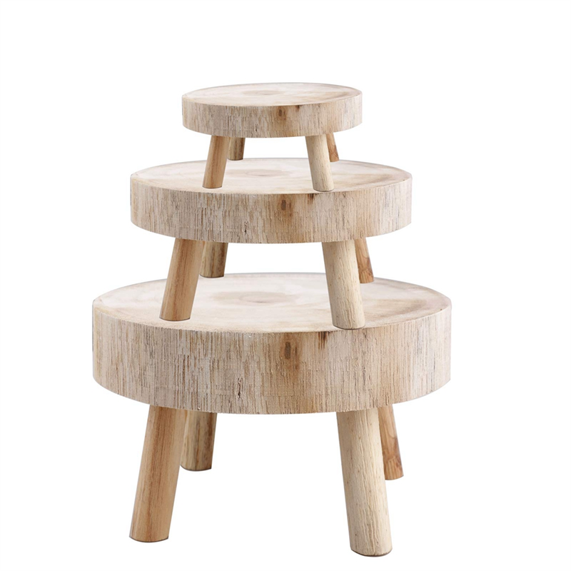 AS96-Mini Wooden Stool Display - Up Bonsai Garden avaliação e preço