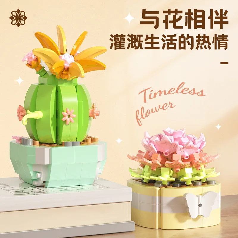 Flower Succulents Building Blo - Bonsai Garden Kit avaliação e preço