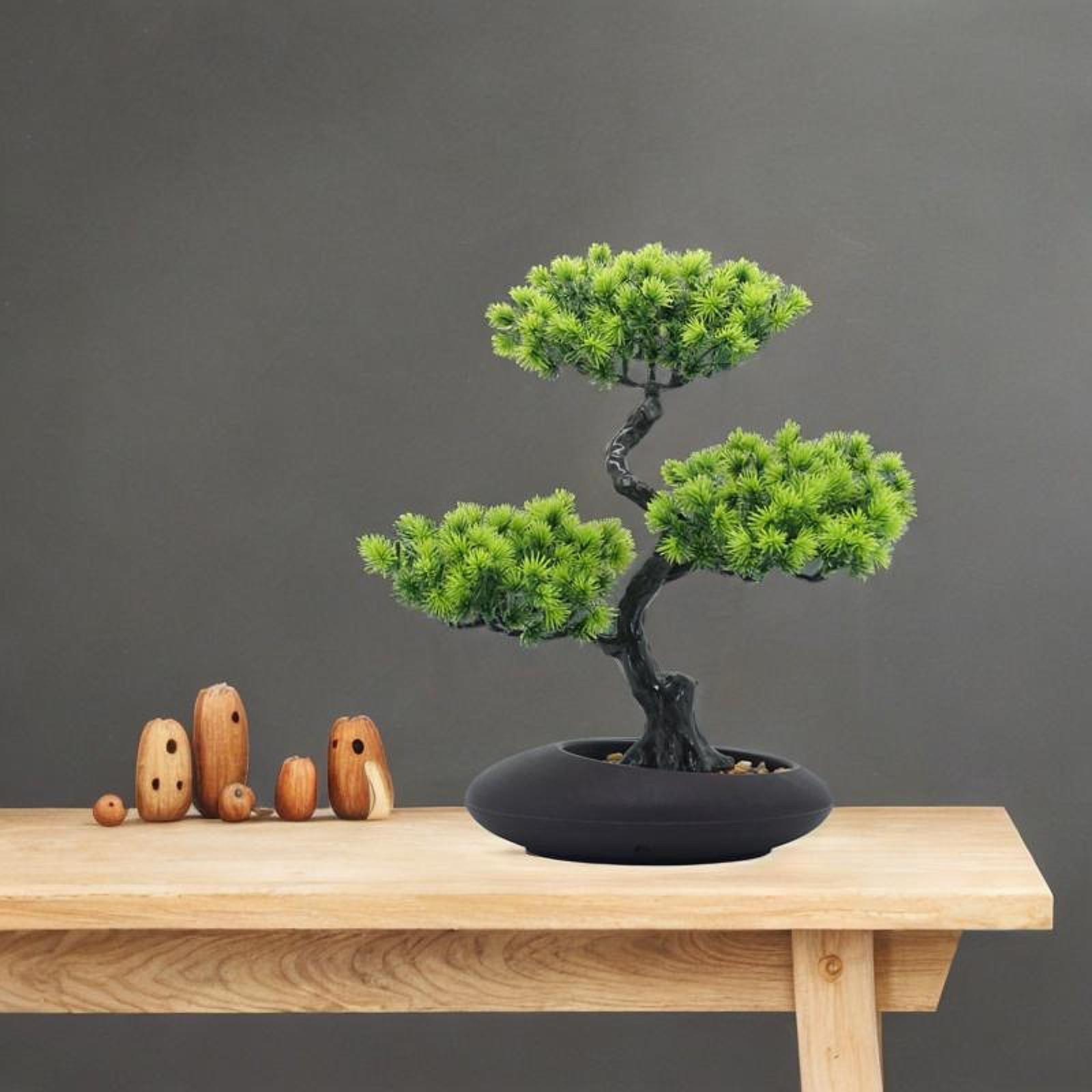 Artificial Potted Greeting Pin - Bonsai Garden Kit avaliação e preço