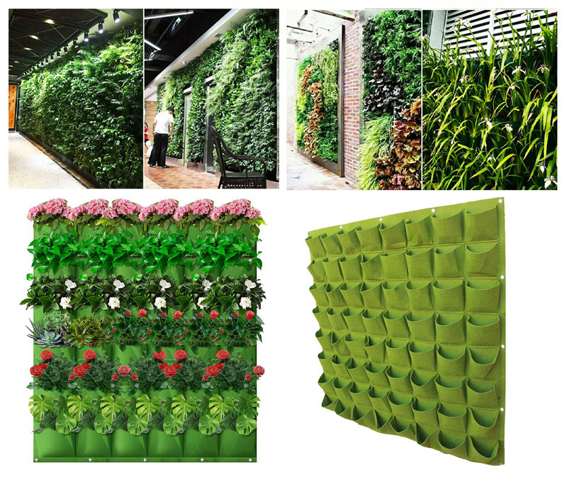 Wall Hanging Planting Bag Mult - Bonsai Vertical Garden avaliação e preço