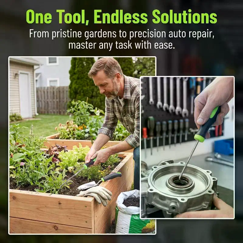 New！Heavy-Duty Weed Puller Too - Root Hook Tool avaliação e preço