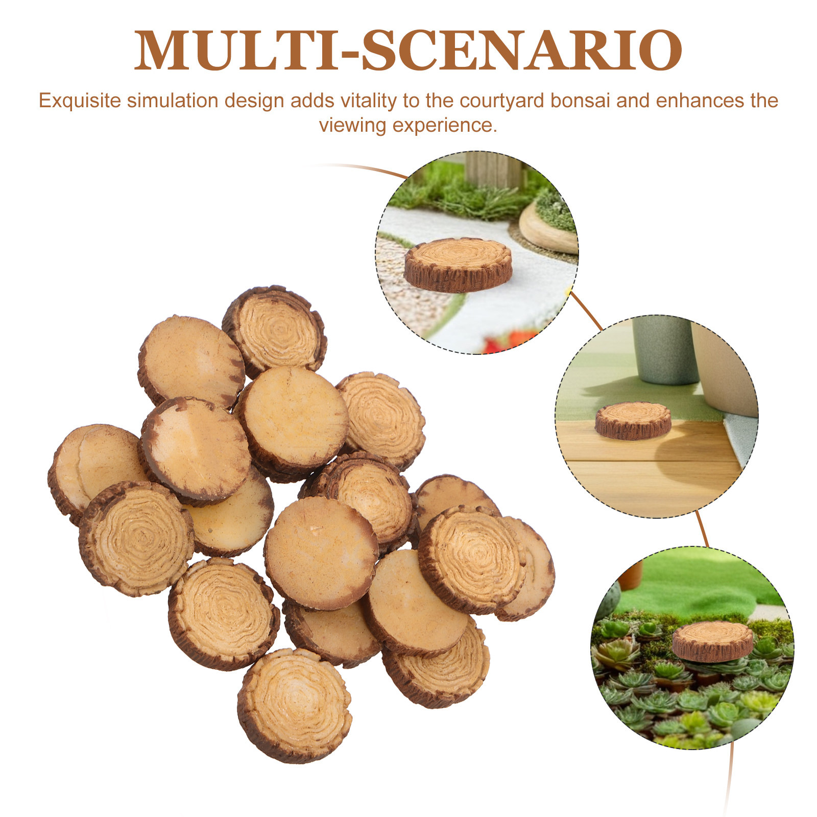 20Pcs Micro Landscape Resin St - Us Bonsai Garden avaliação e preço