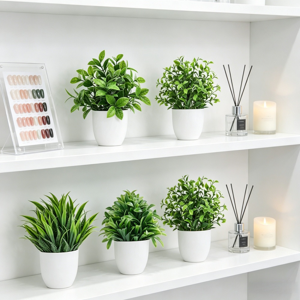 4pcs/set Mini Artificial Plant - Bonsai Garden Kit avaliação e preço