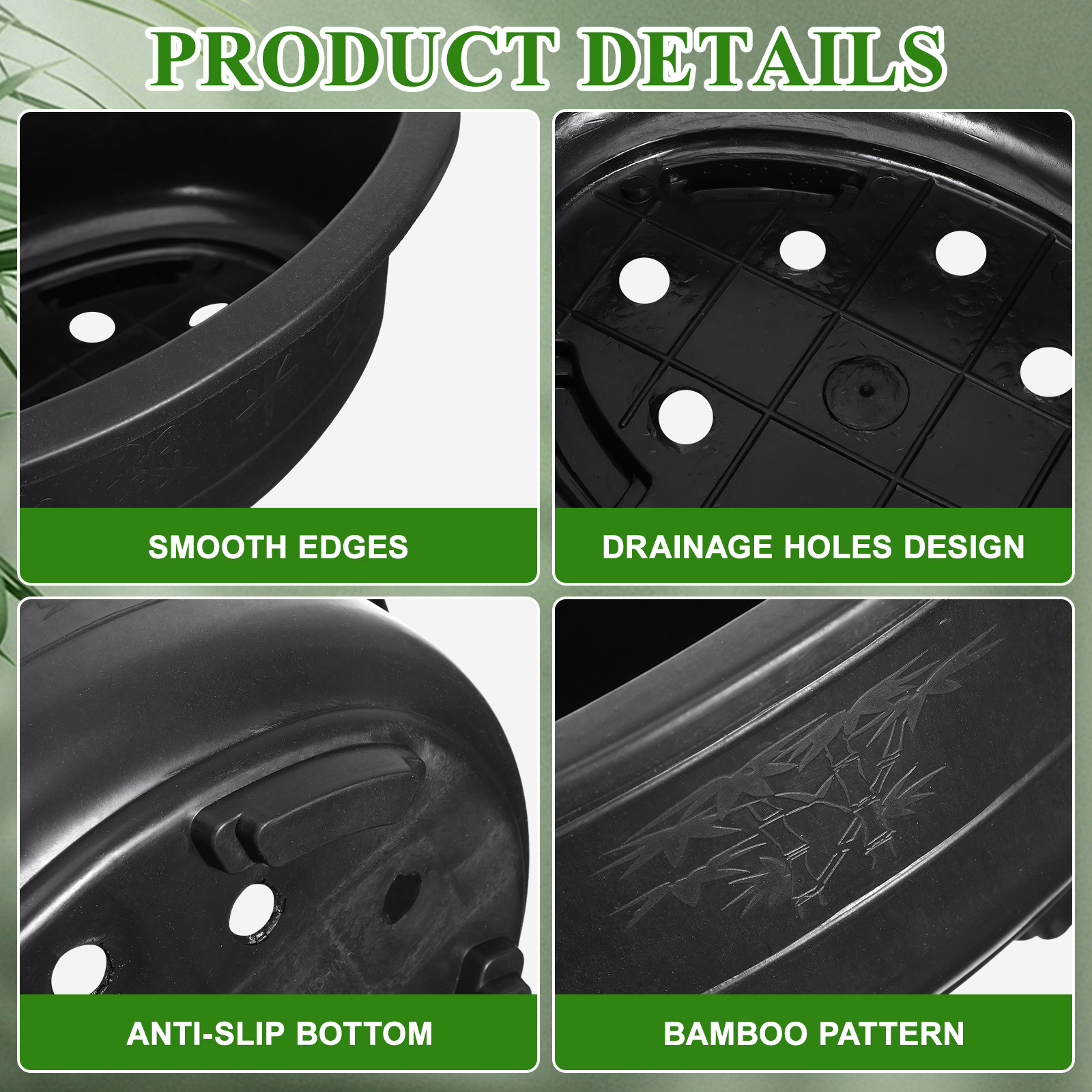 2Pcs Garden Oval Plant Contain - Bonsai Vertical Garden avaliação e preço