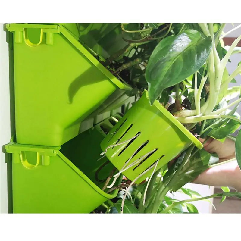 Stackable Flower Pot Wall Hang - Bonsai Vertical Garden avaliação e preço