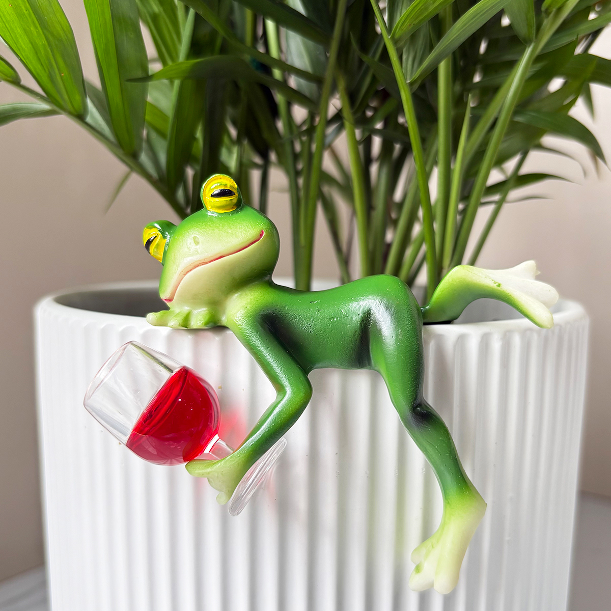 1Pc Resin Frog Statue Bonsai A - Bonsai Garden Backyard avaliação e preço