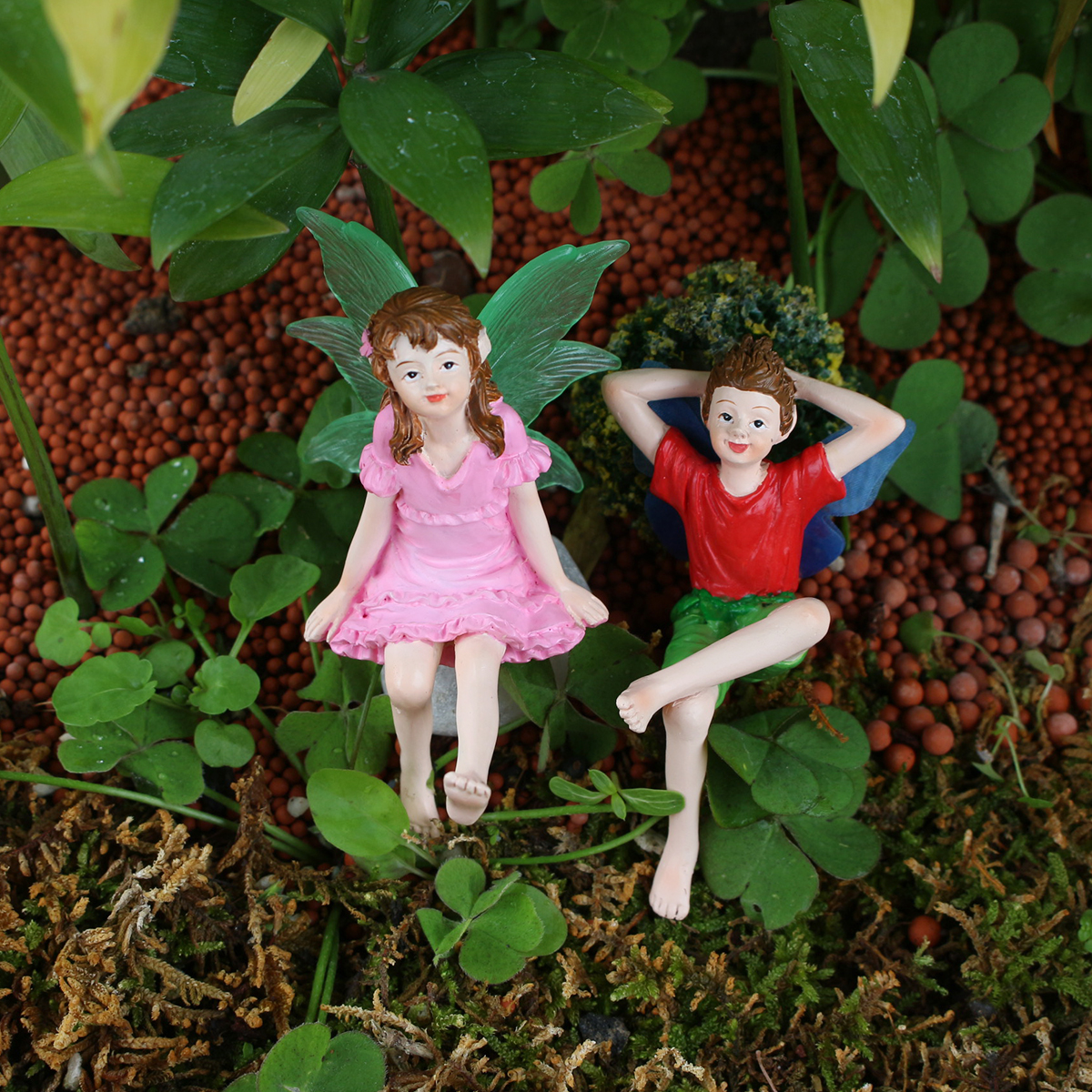 2pcs Couples Looking Up at the - Up Bonsai Garden avaliação e preço