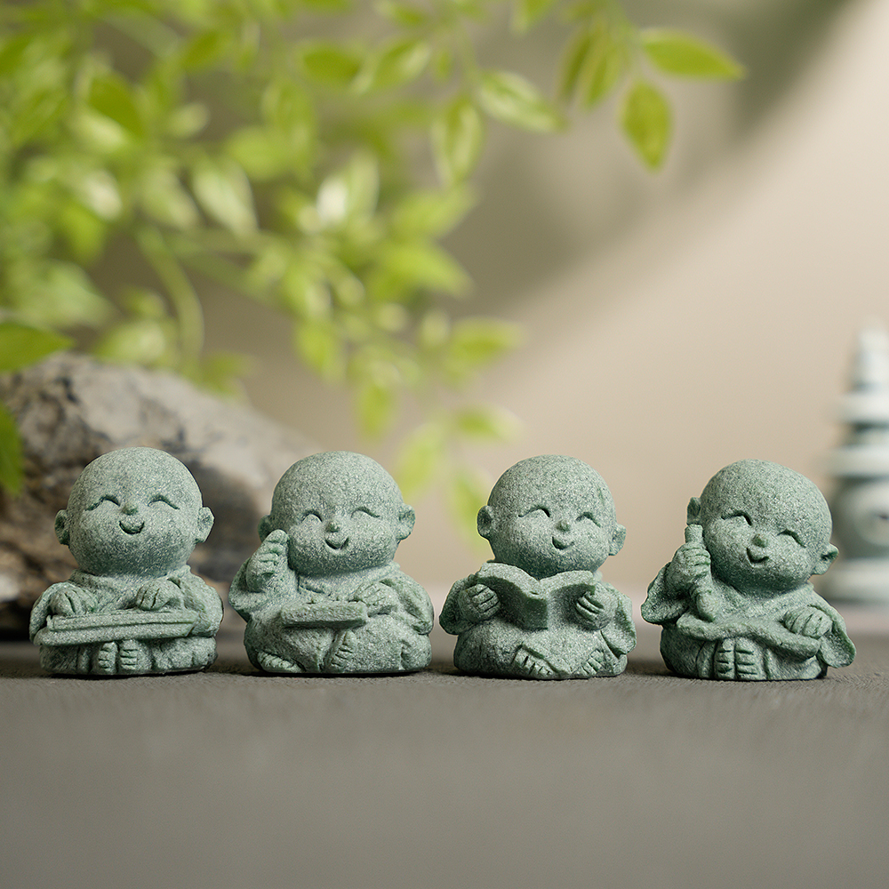 A Set of Chinese-Style Zen-Ins - Bonsai Zen Garden Set avaliação e preço